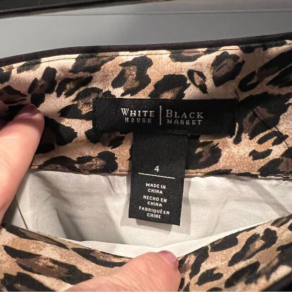 White House Black Market side zip skirt size 4 - Picture 3 of 4